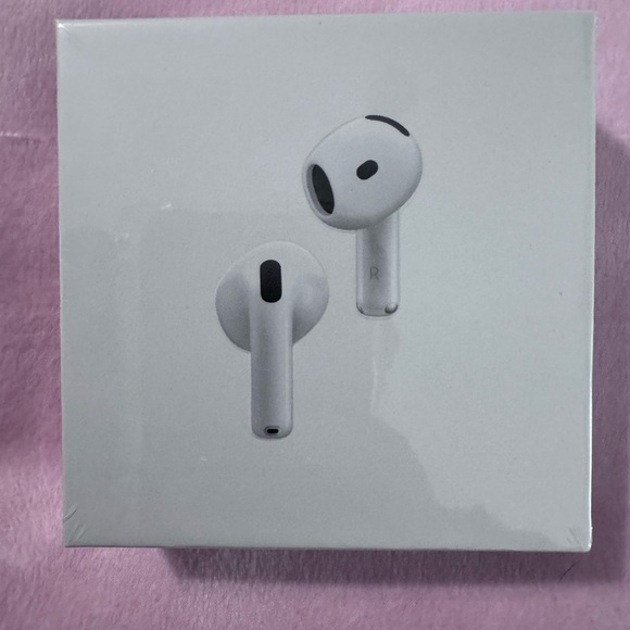 Apple Wireless Earbuds generation four with active noise, cancellation. - White